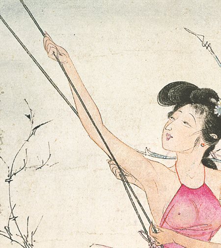 大庆-胡也佛的仕女画和最知名的金瓶梅秘戏图